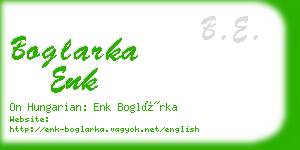 boglarka enk business card